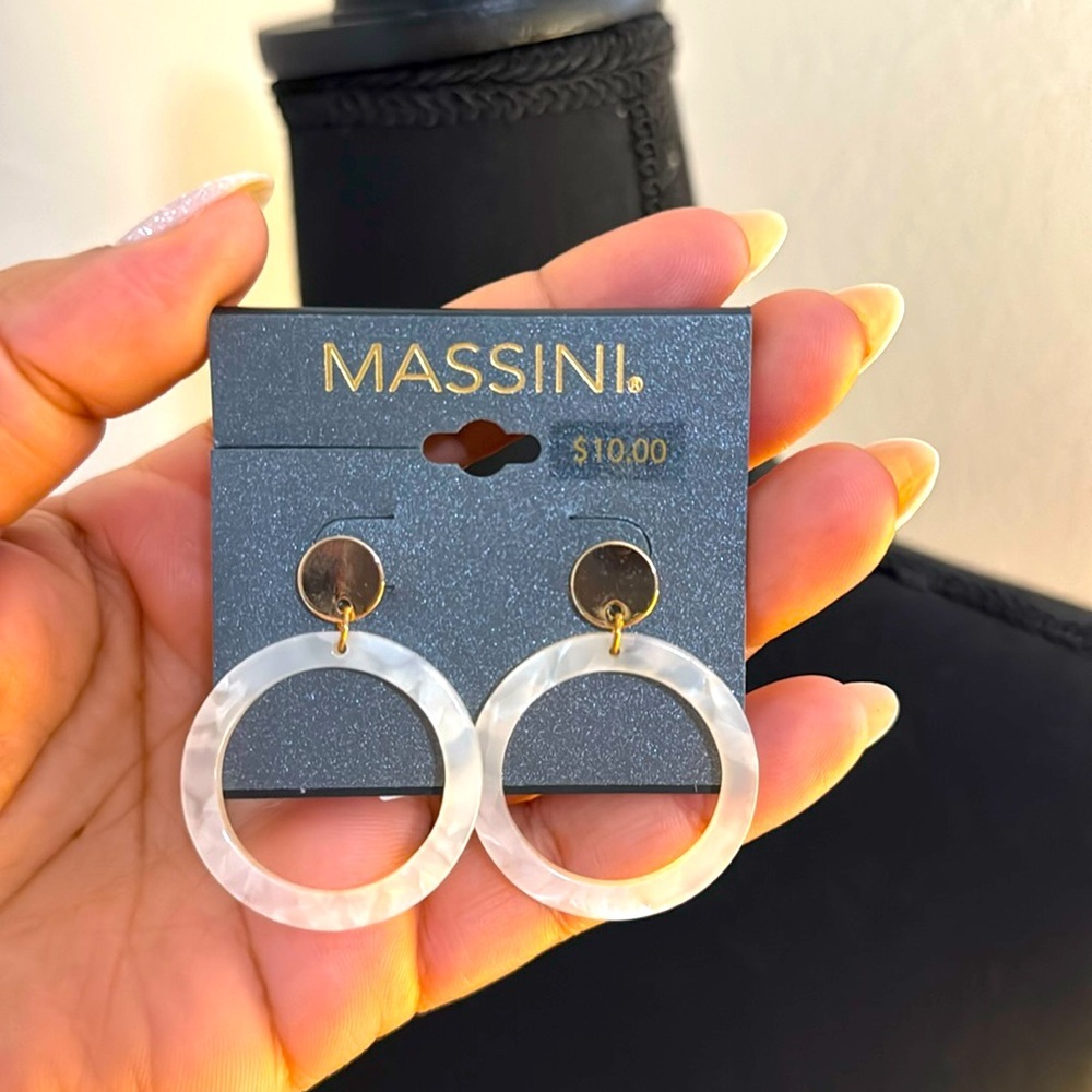 Grey Skies Massini Earrings